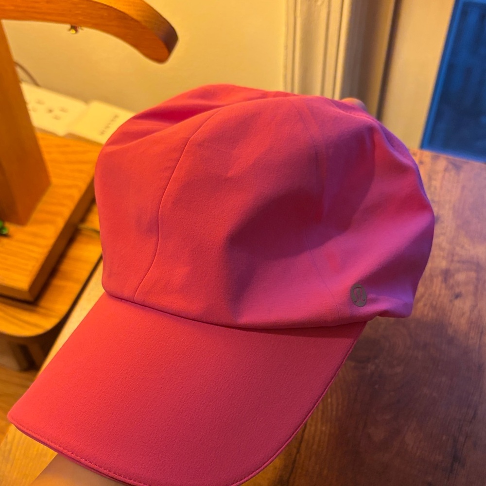 Lululemon Athletica Pink Cap with Adjustable Strap
